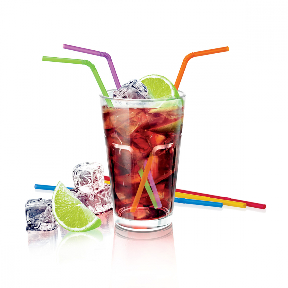 

Słomki rurki do Picia Napojów drinków plastikowe