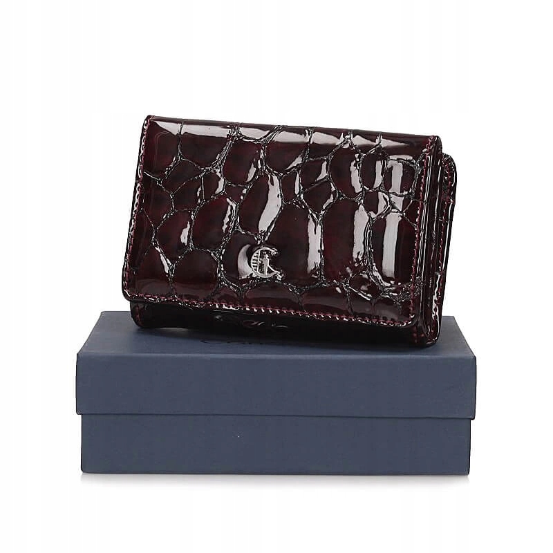 Elegantní kožená peněženka Canaletto 1225-s78/RFID bordó