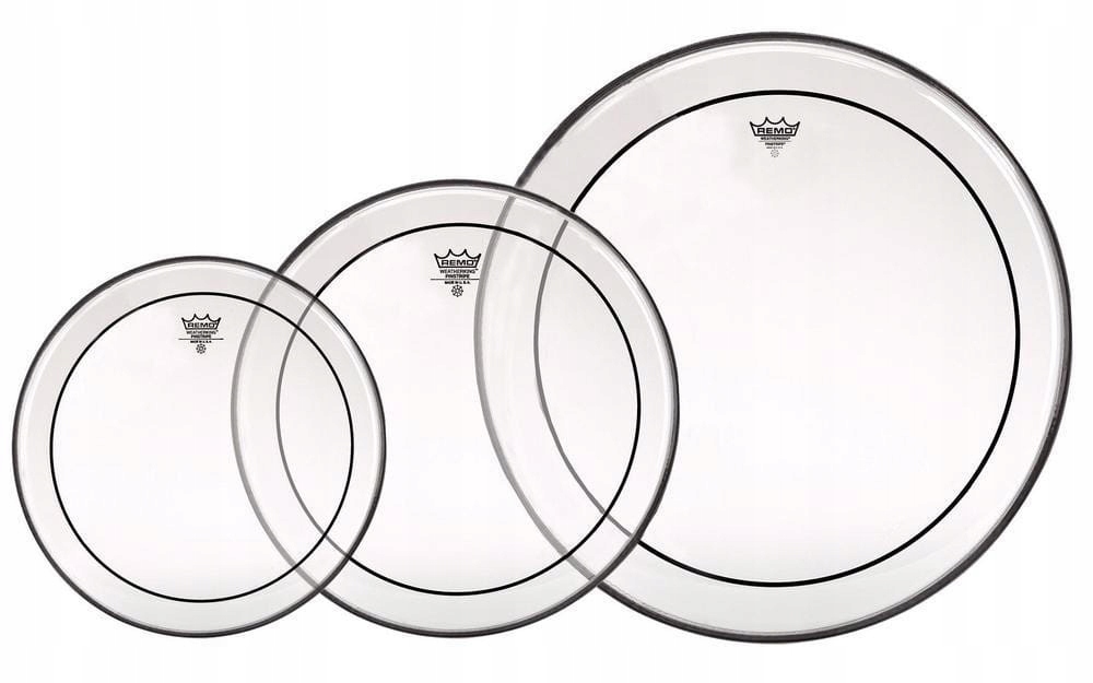 Remo Sada blan Pinstripe Clear 10, 12, 14 palců