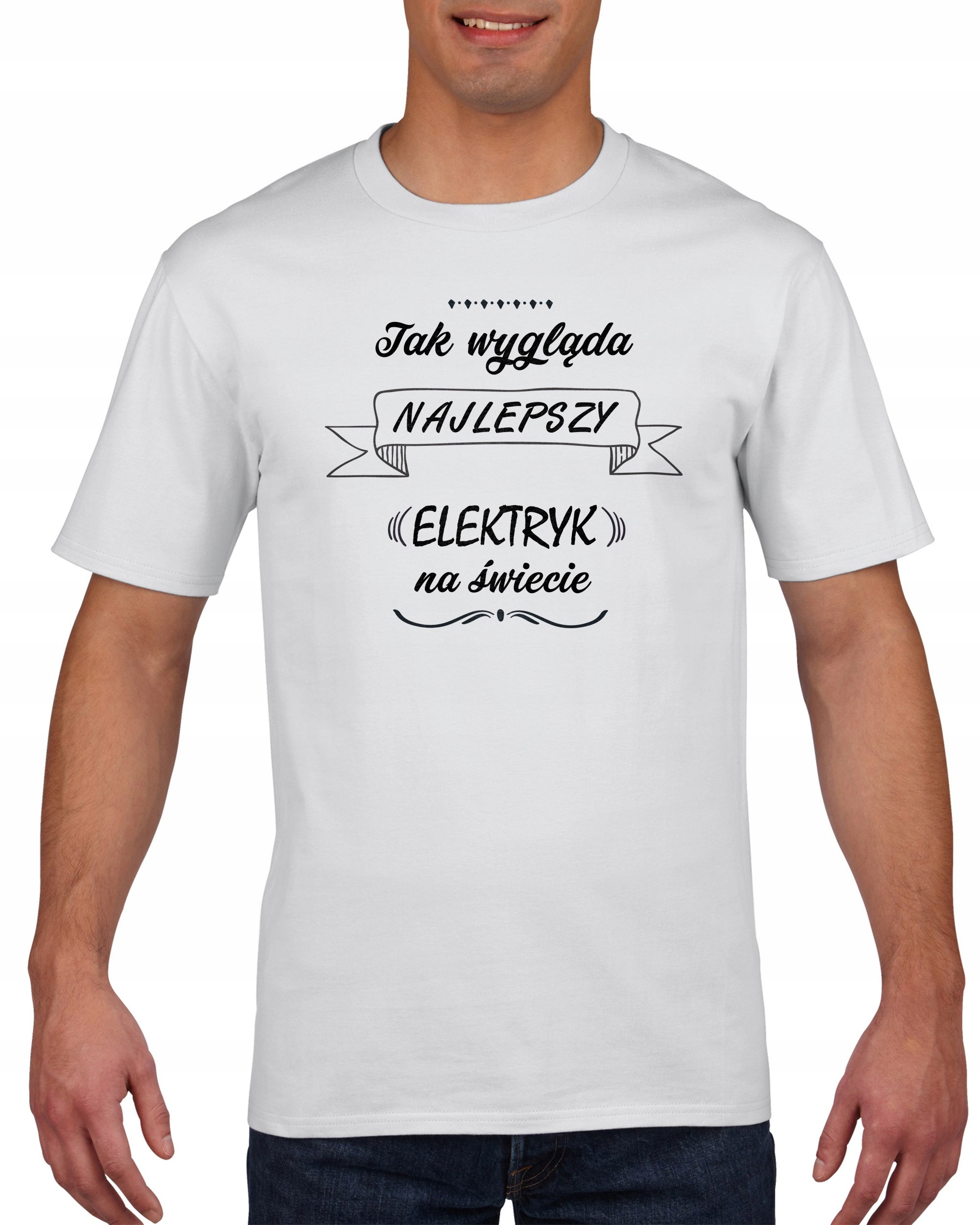 

Koszulka męska Najlepszy Elektryk XL