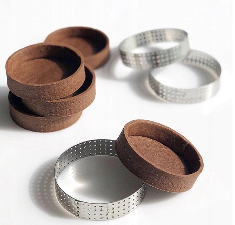 Forma perforowana do tarty śr 24cm ring metalowa Kod producenta Rant do tarty 24cm