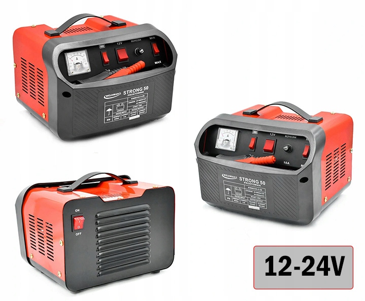 

Weldman Prostownik Z Rozruchem Strong 50 12/24V