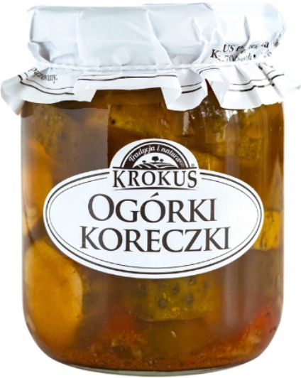 Okurky Jednohubky Konzervované 530 g (250 g) – Krokus