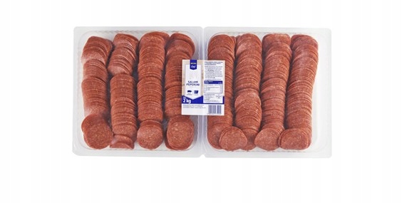 Metro Chef Salami Peperoni plátky 2 kg