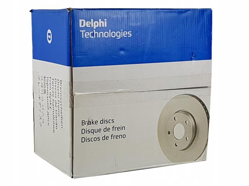

Delphi Tarcze Hamulcowe Przód BG2278