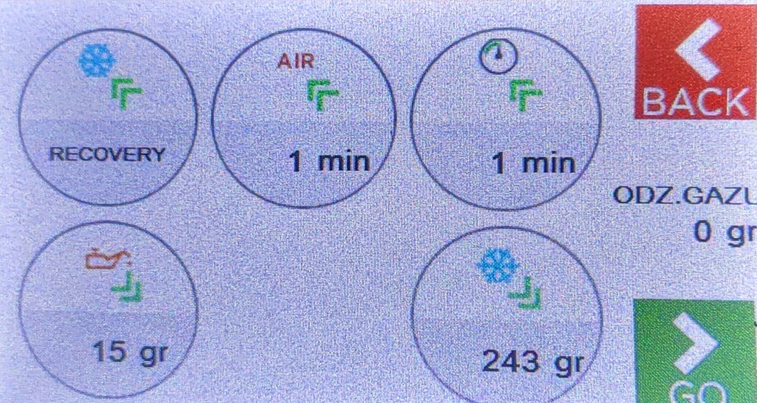 GRUBBER STACJA KLIMATYZACJA 1234yf offroad touch Pojemność zbiornika 10 kg
