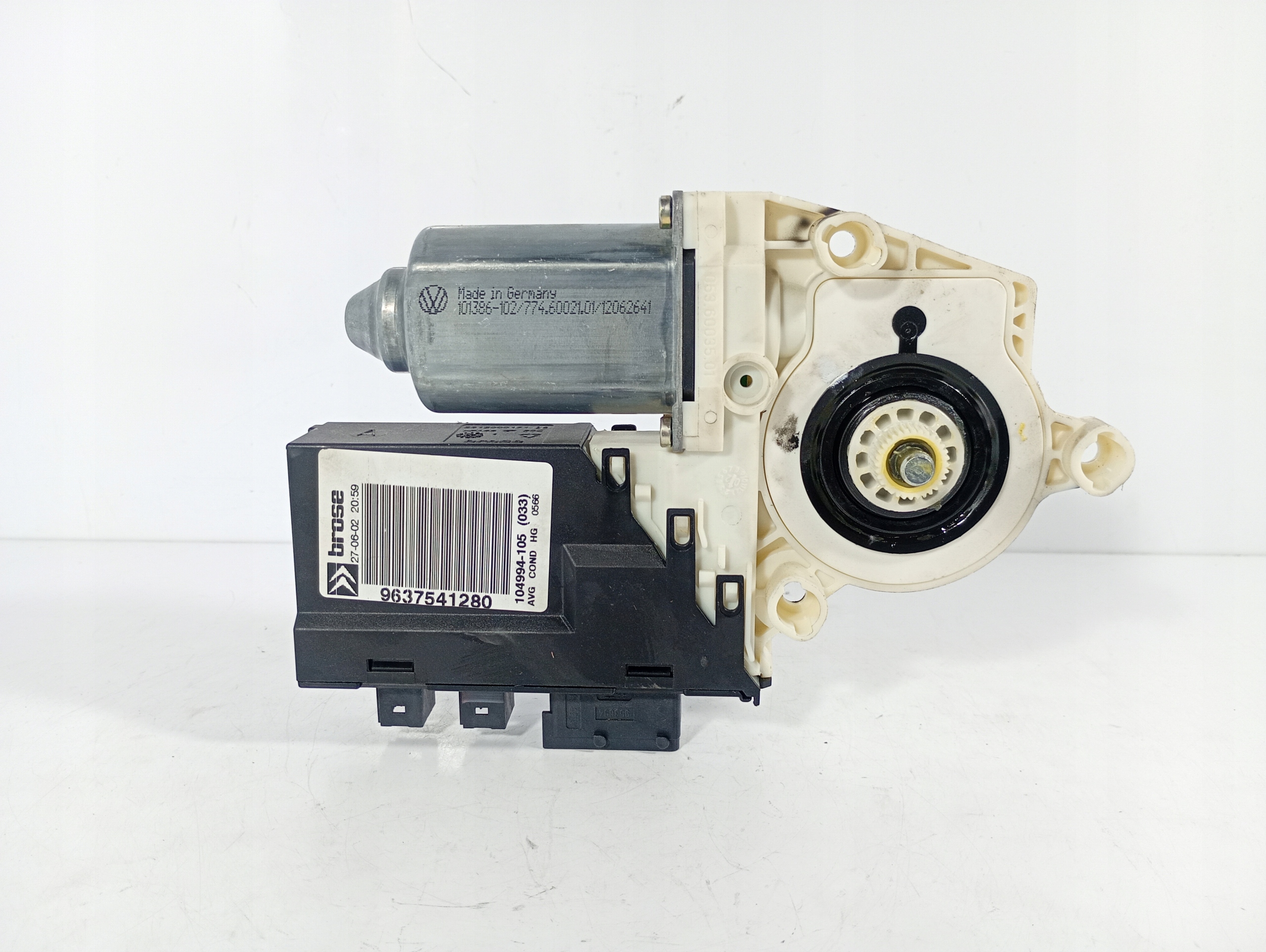 Citroen C5 01-08 engine mini motor windows left front OE 9637541280