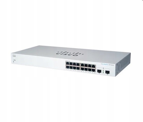 Cisco switch CBS220-16T-2G (16xGbE,2xSFP,fanless) Refresh CBS220-16T-2G…