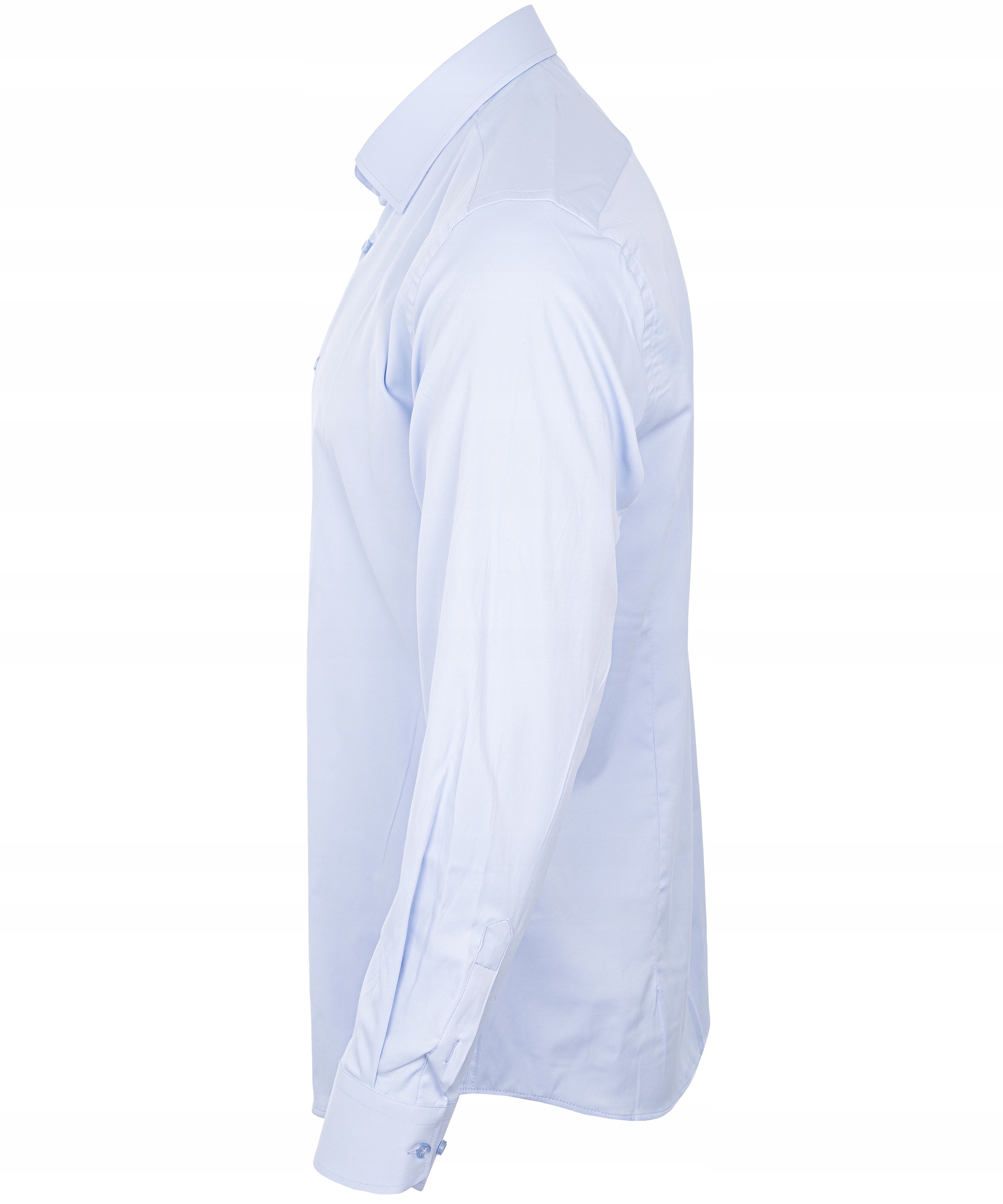 KOSZULA bawełna NIEBIESKA XXL SLIM KOŁNIERZYK Rozmiar kołnierzyka 45