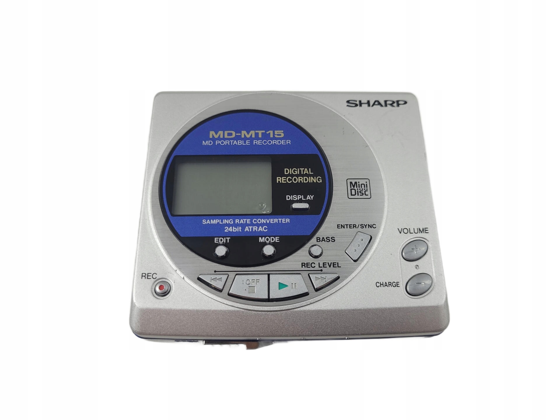 Sharp MD-MT15 Portable MiniDisc Recorder • Cena, Opinie - Allegro