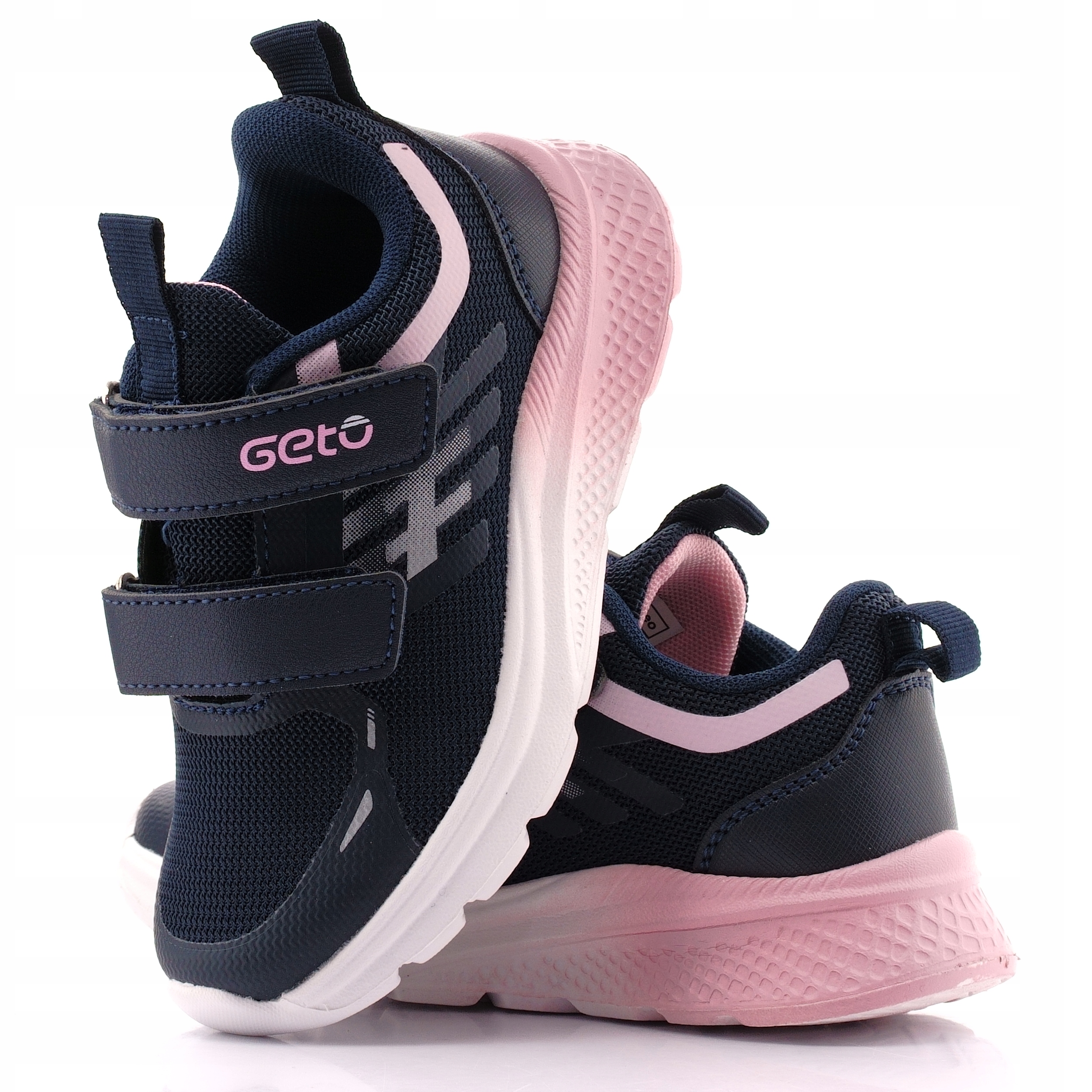 GETO BUTY SPORTOWE DZIECIĘCE ADIDASY DZIEWCZĘCE NA RZEPY LEKKIE A*522