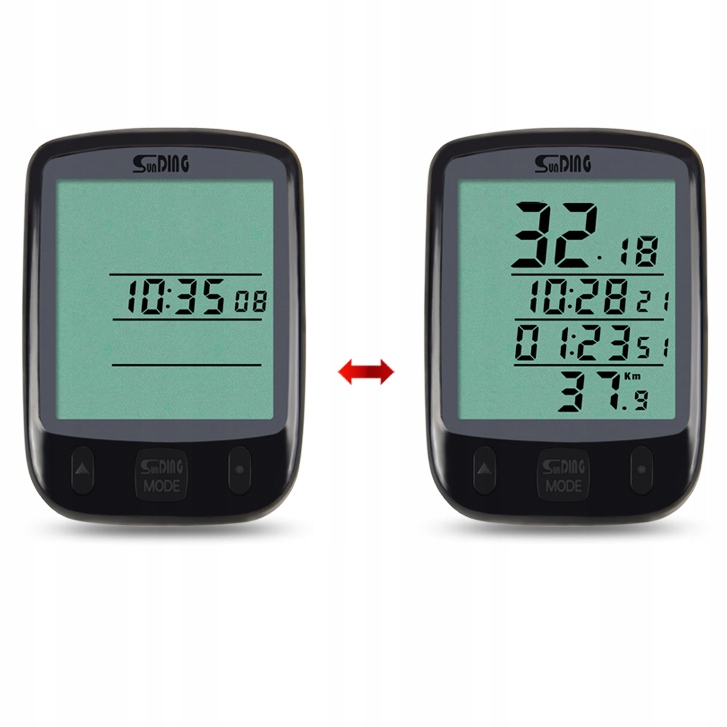 Licznik Rowerowy Prędkościomierz Komputer do Roweru Wodoodporny 25 Funkcji Kod producenta SD-563C