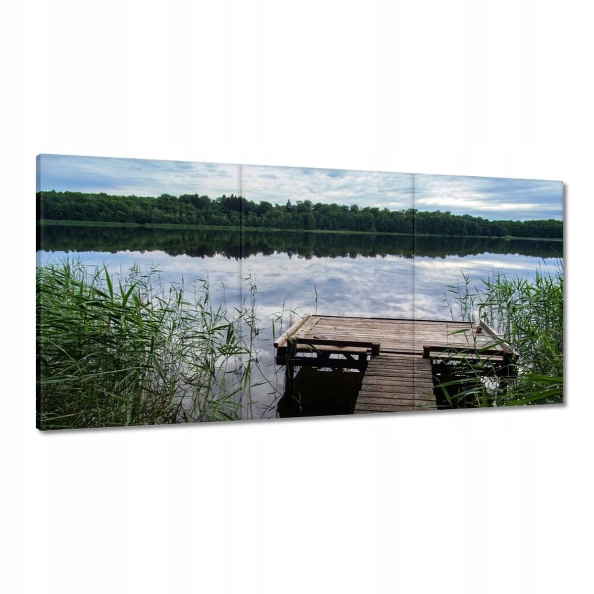 Obrazy 180x90 Most pre rybára