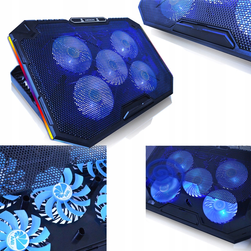 AABCOOLING CICHA PODSTAWKA CHŁODZĄCA PODKŁADKA CHŁODZĄCA POD LAPTOPA 12-17" Producent Aab cooling