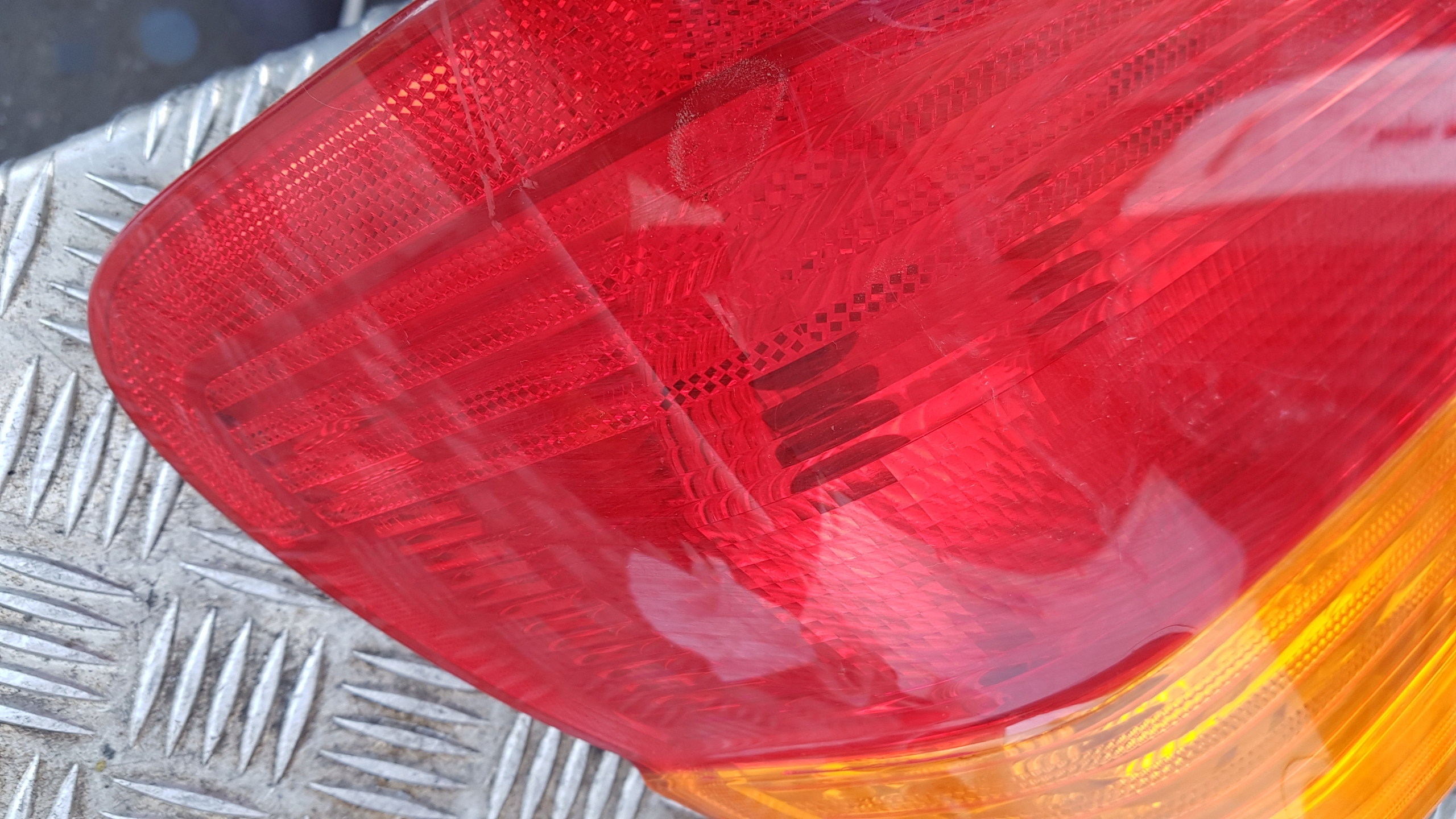 BMW E46 sedan light right rear part