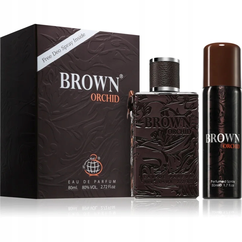 Oryginalne Perfumy Arabskie Fragrance World Brown Orchid+ Deo