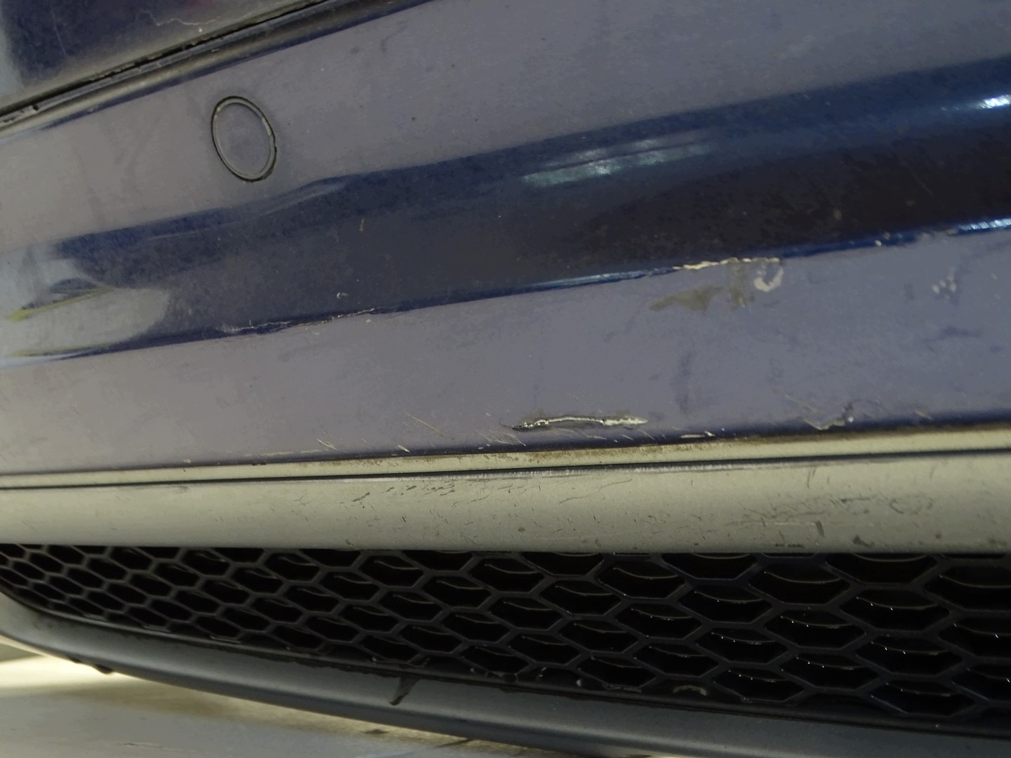 bumper rear part rear AUDI Q7 4L LIFT S-LINE PDC