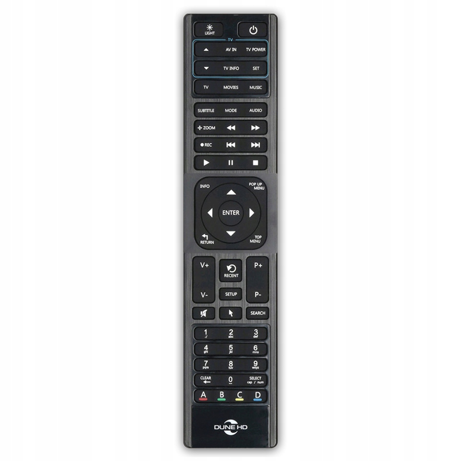 Pilot Premium IR Remote do odtwarzaczy Dune HD Marka Inna