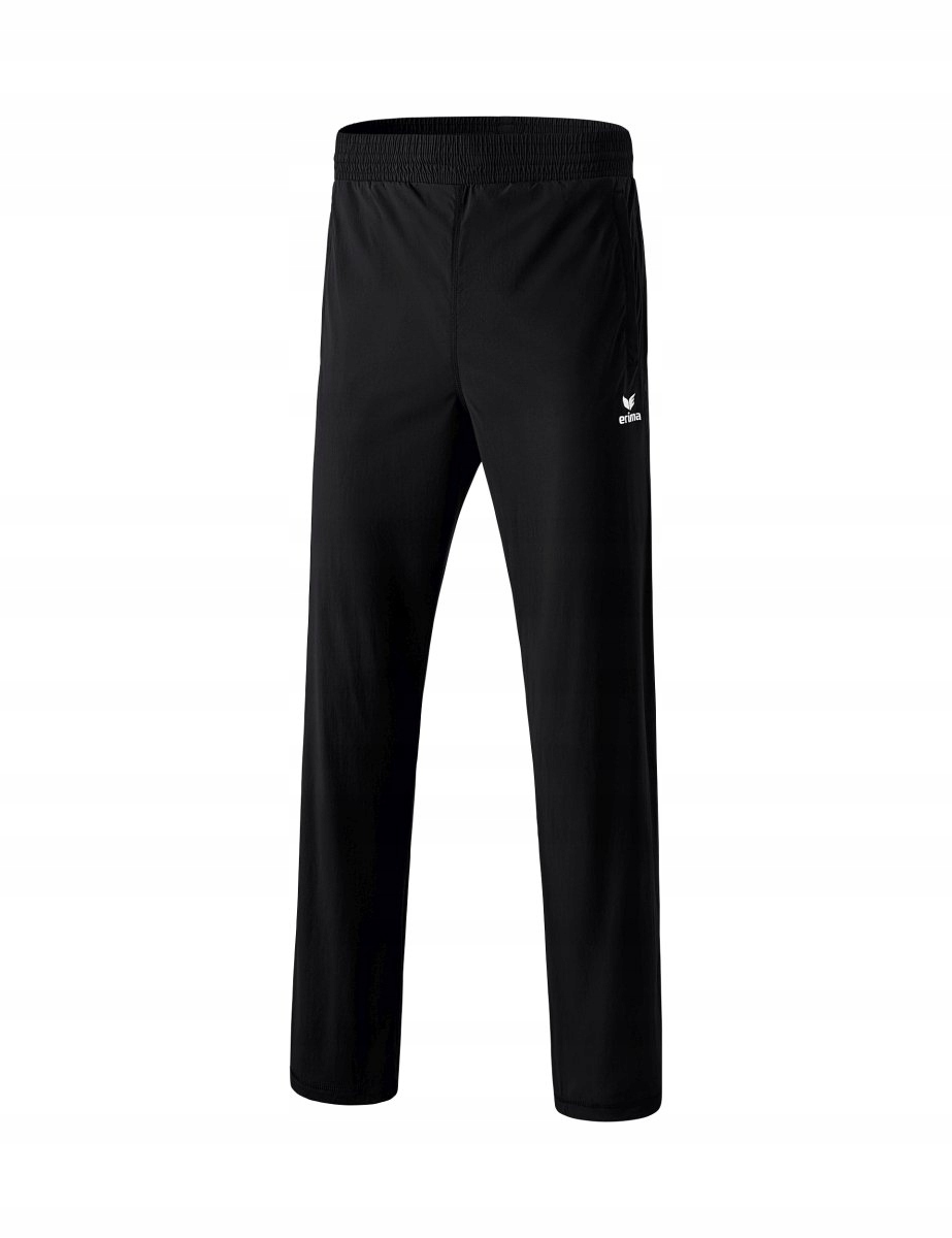 Spodnie treningowe juniorskie Erima Pants with full-length zip Czarny 152