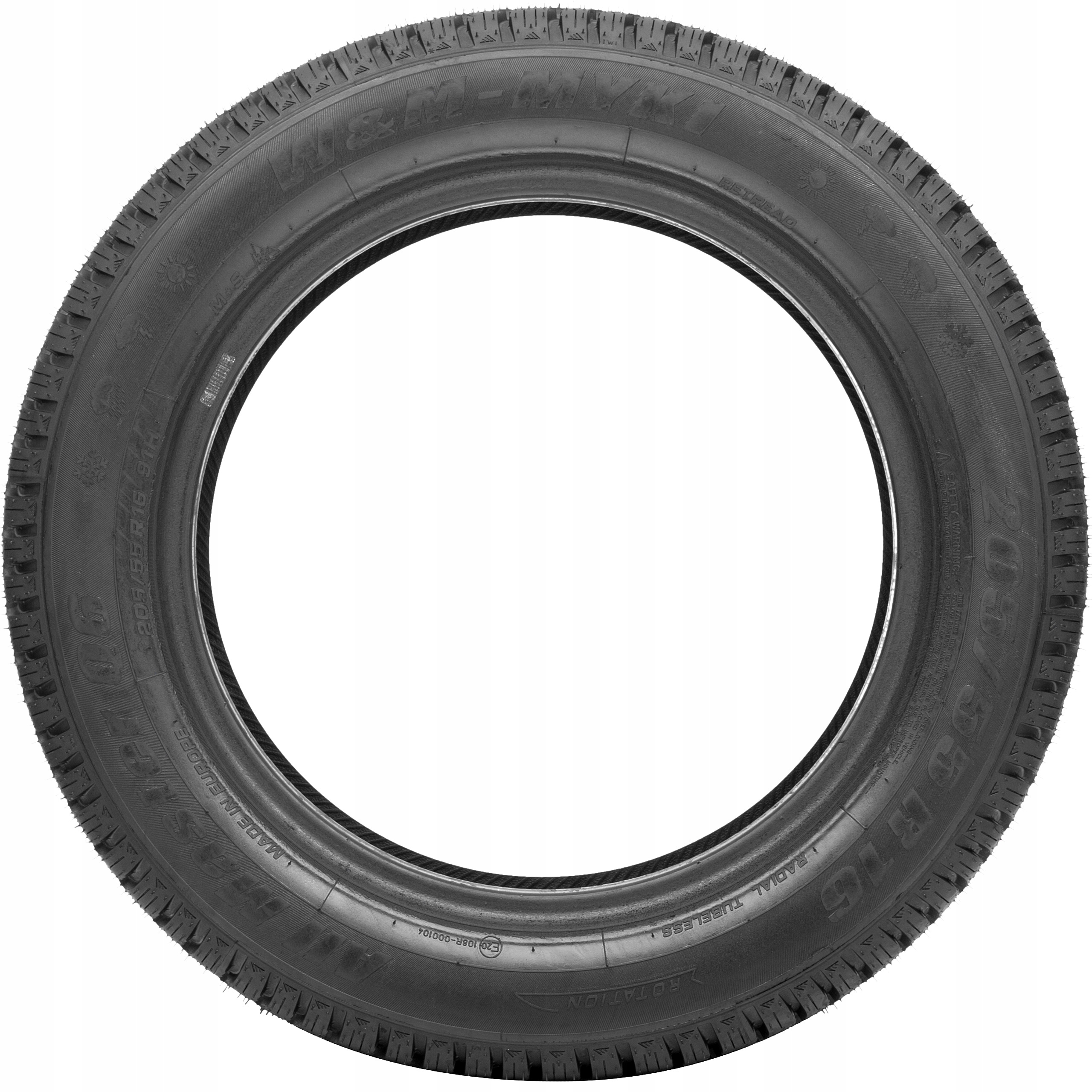 4 x Opony 205/55 R16 CAŁOROCZNE WIELOSEZONOWE KPL Szerokość opony 205 mm