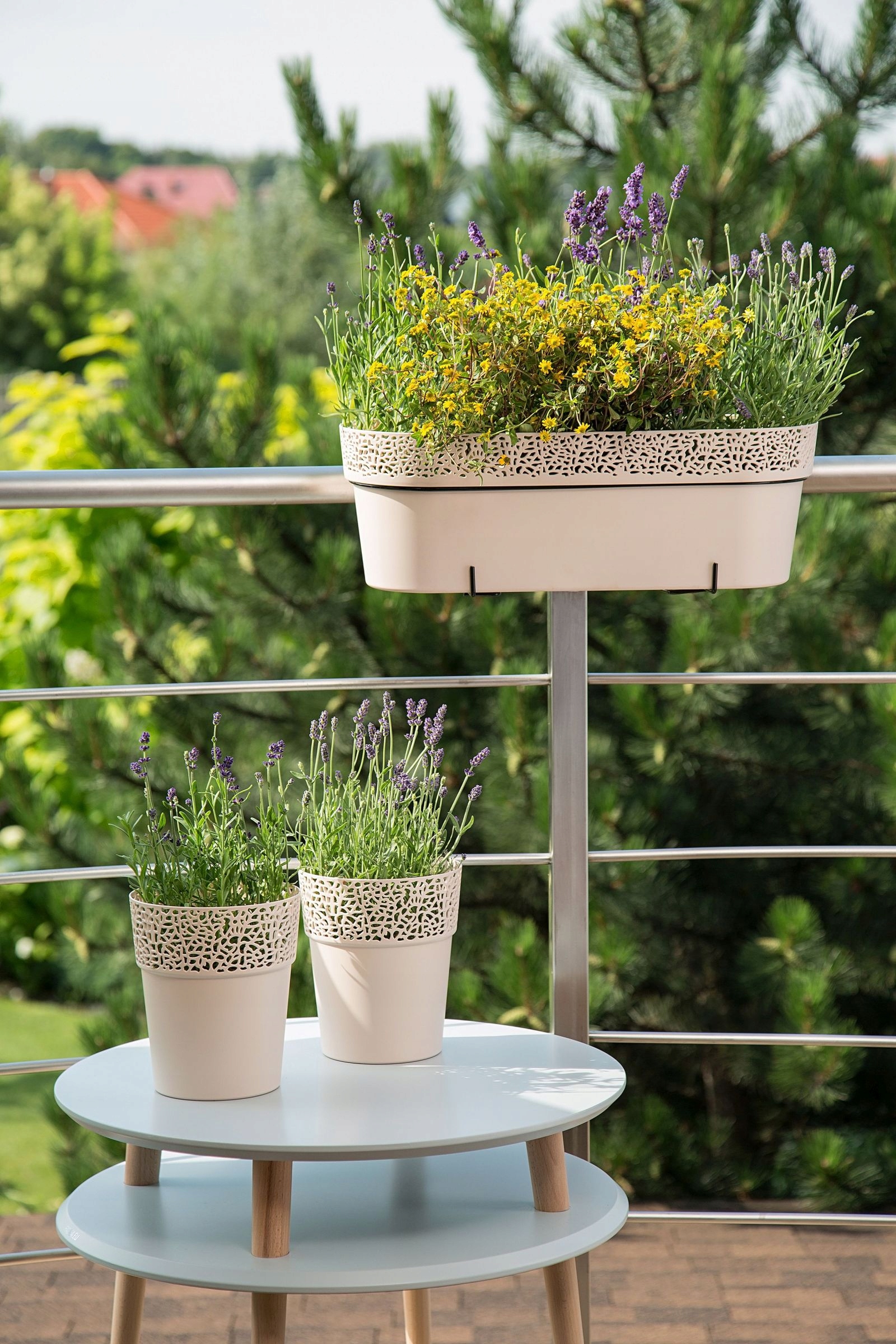 Podstawka owalna do skrzynki Rosa Jersey Antracyt Kod producenta 123983