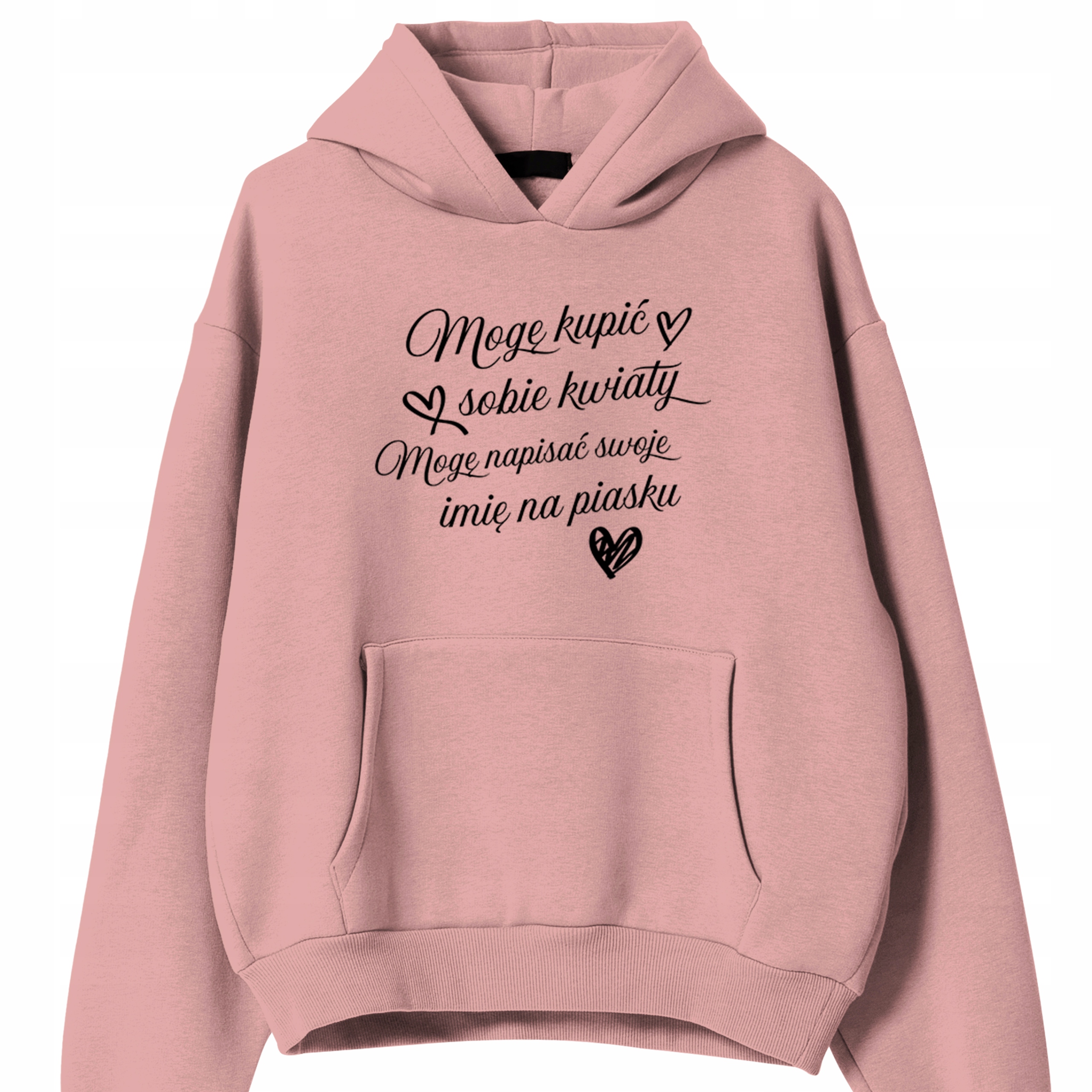 Mikina Růžová S Kapucí Jako Dárek na jaro Si Mohu Koupit Květiny S