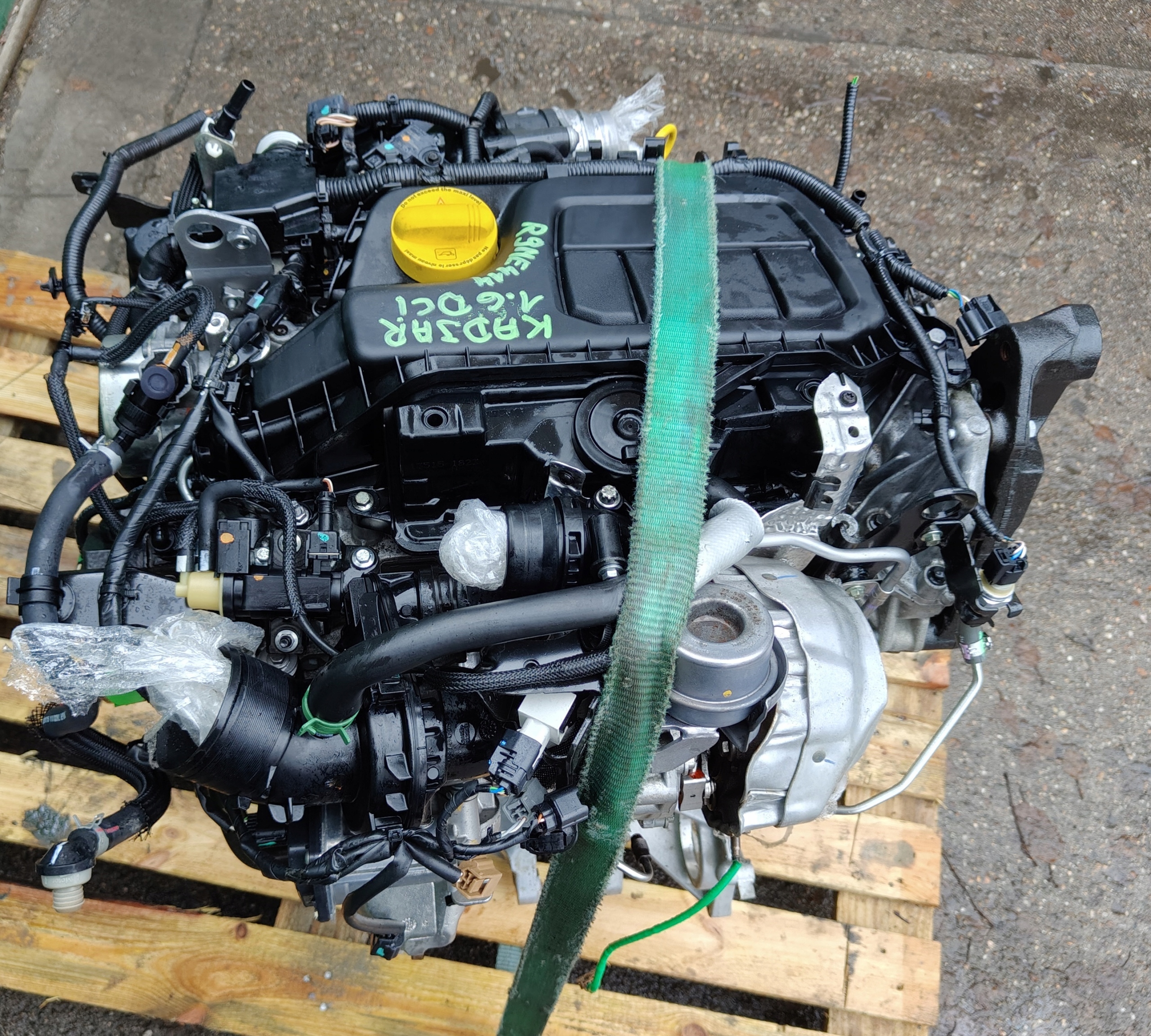 RENAULT KADJAR 1.6 DCI 15R engine complete R9ME414