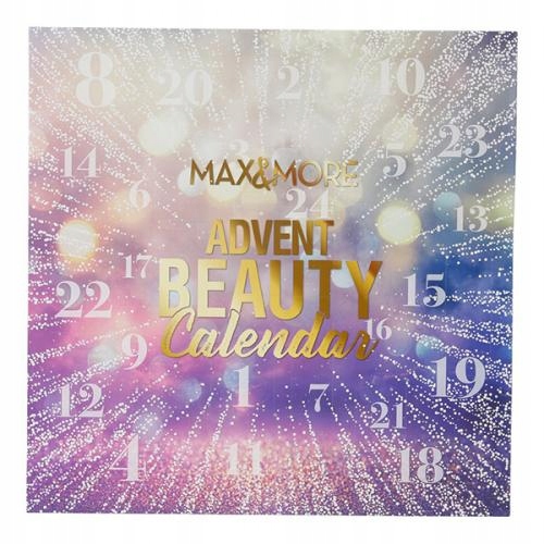 Адвент-календарь Max&More Beauty Deluxe для неё, 24 средства для макияжа и ухода — фото 4