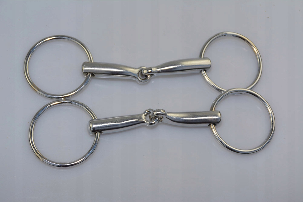 WĘDZIDŁO ŁAMANE NA KUCA 10,5 CM INNE ROZ. Rodzaj wędzidło z werblikami