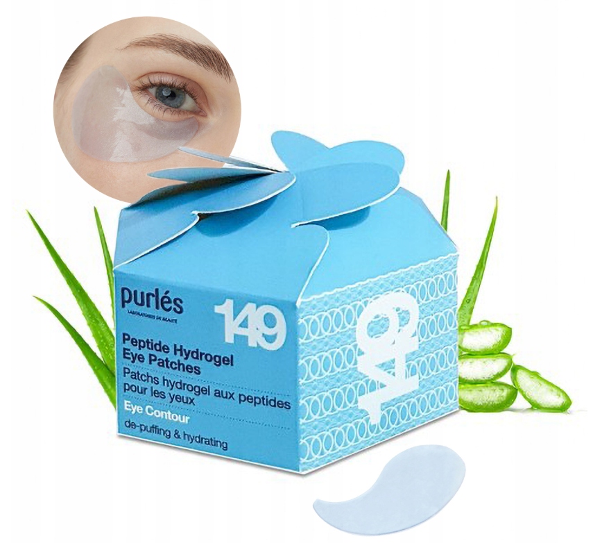 Purlés 149 Peptide Hydrogel Eye Patches -hydrożelowe płatki pod oczy-60 szt