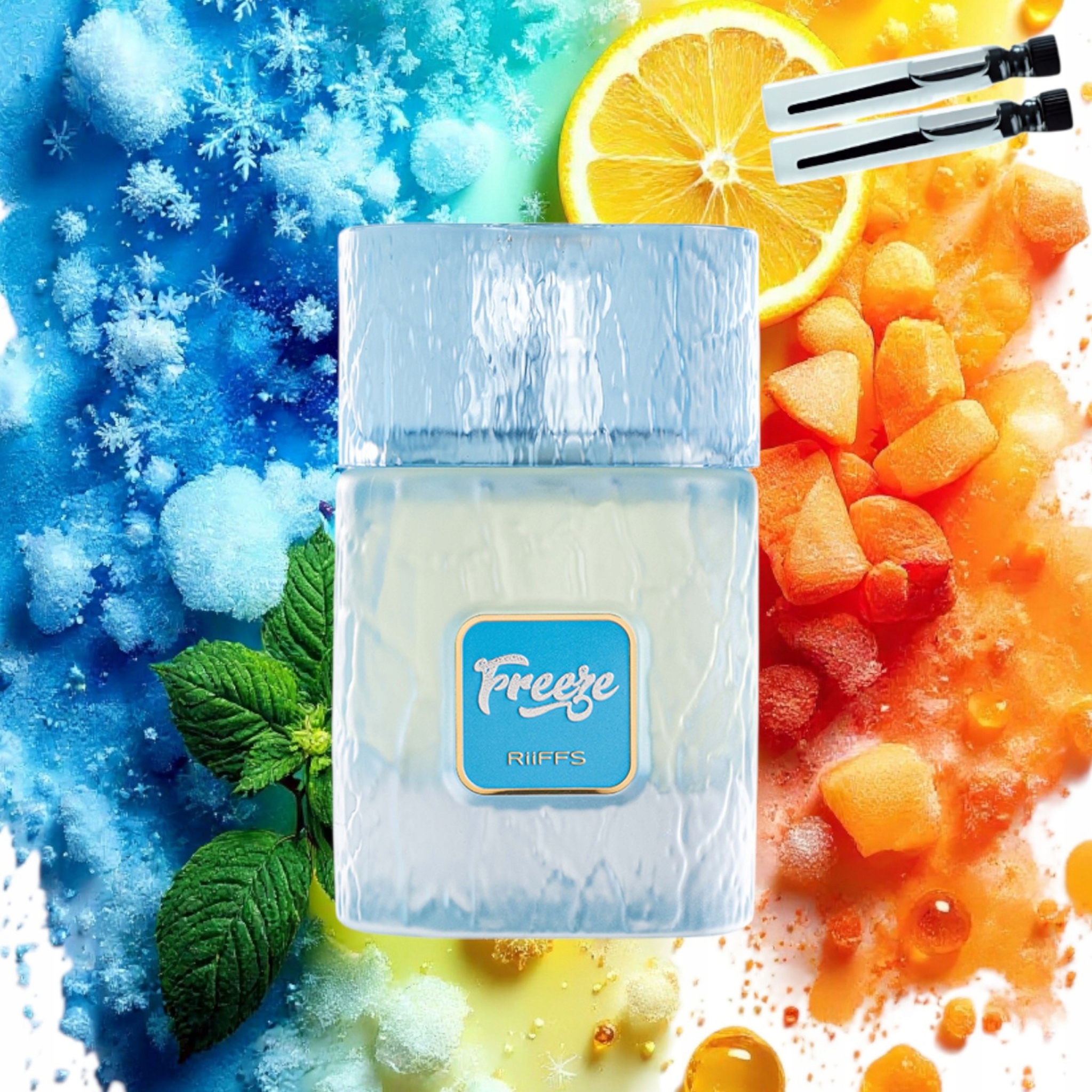 Parfém Riiffs Parfums Freeze Extrait 100 ml 2 vzorky Dárek