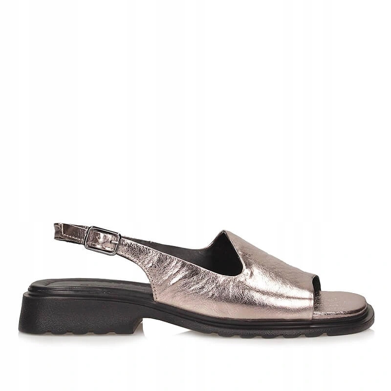 Dámské sandály Boccato G192 3906 832 zlaté kožené s přezkou