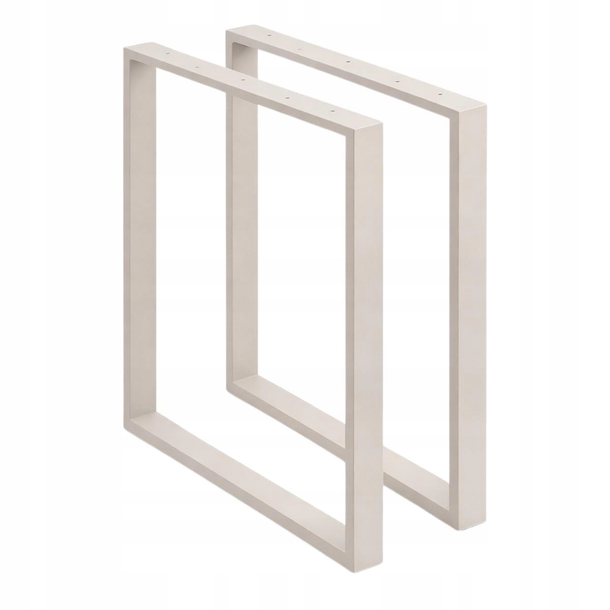 Nohy ke stolu 60x72 kovové, industriální, kašmírové, pr 6x2 2 ks