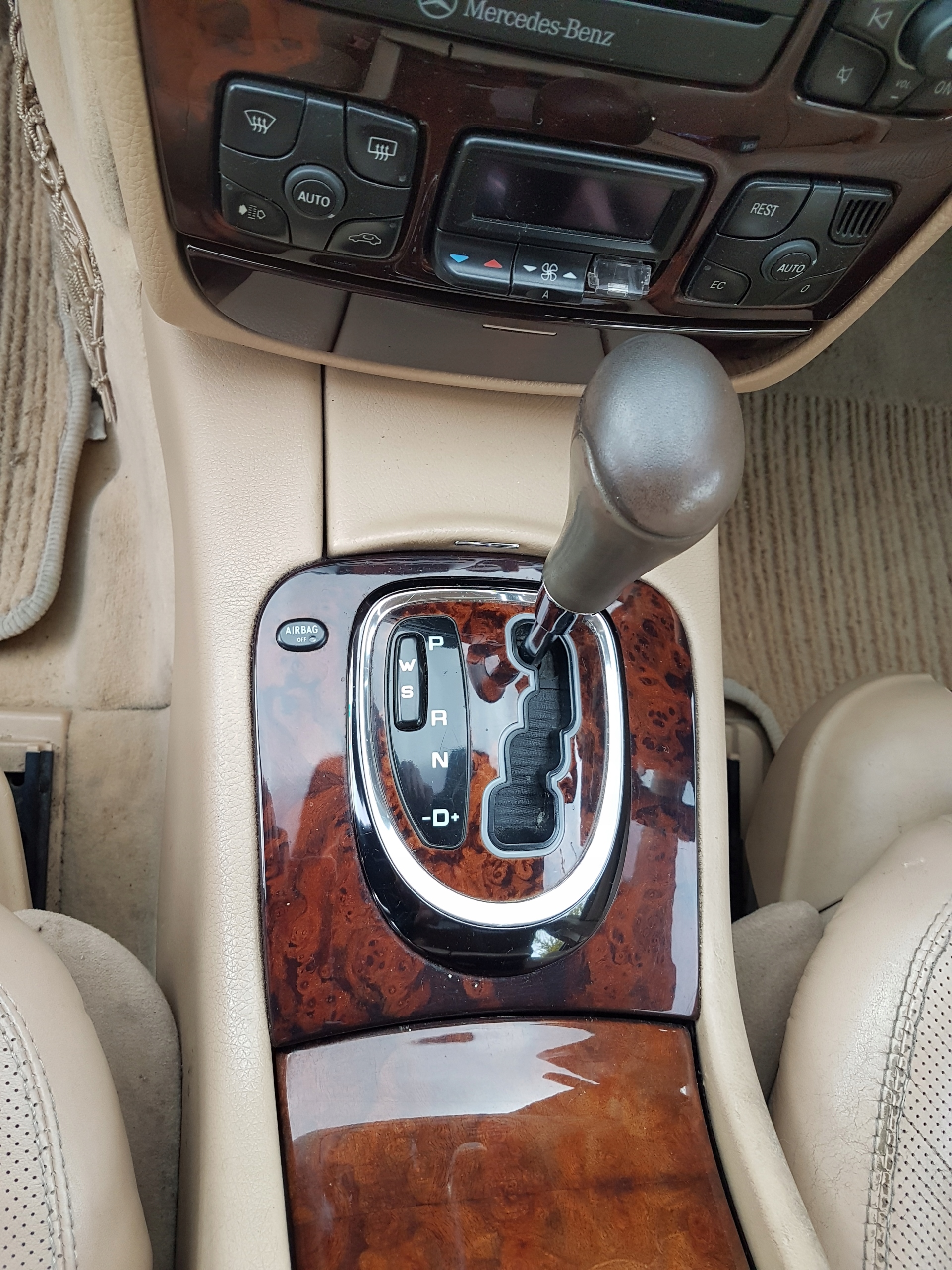 MERCEDES S КЛАС W220 СЕЛЕКТОР ДОМКРАТ АВТО