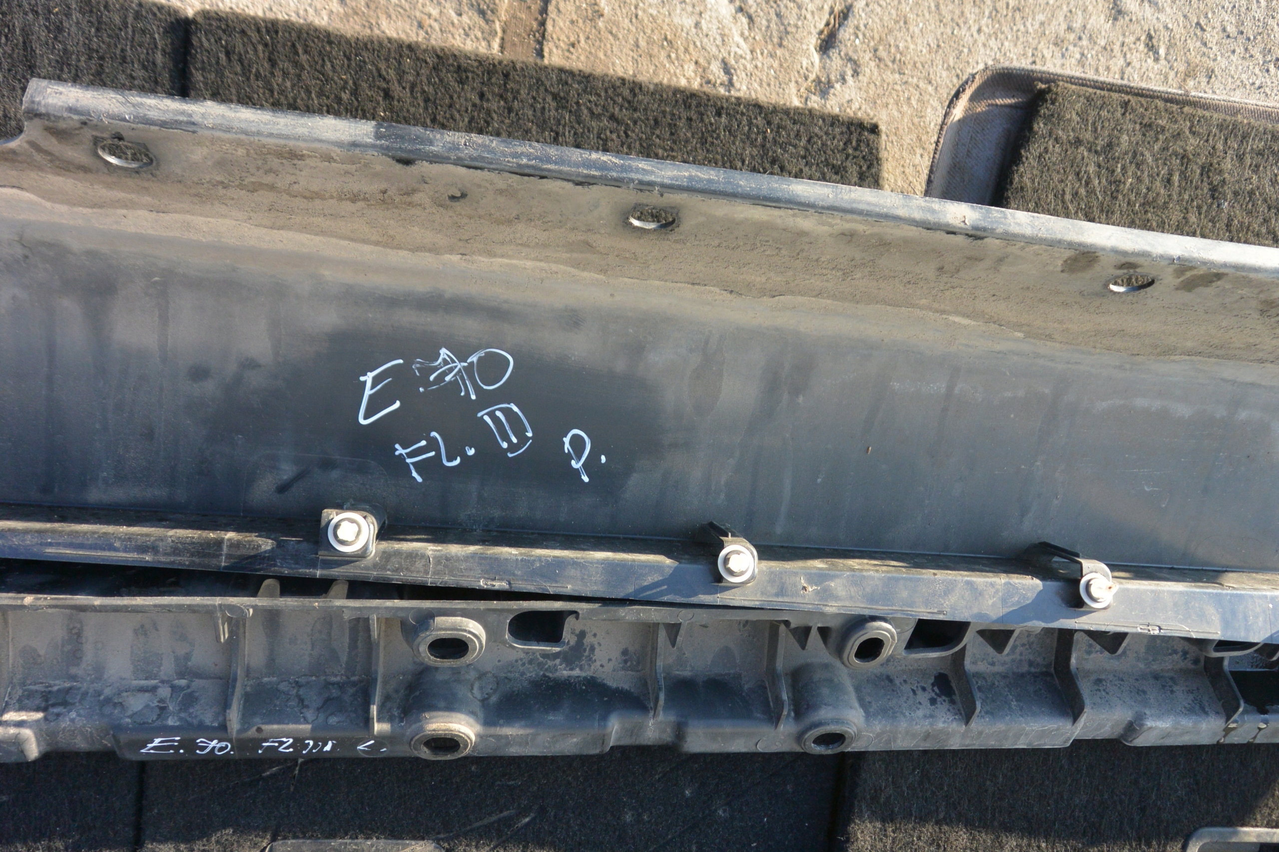 BMW X5 E70 LCI moulding threshold left right m-packet