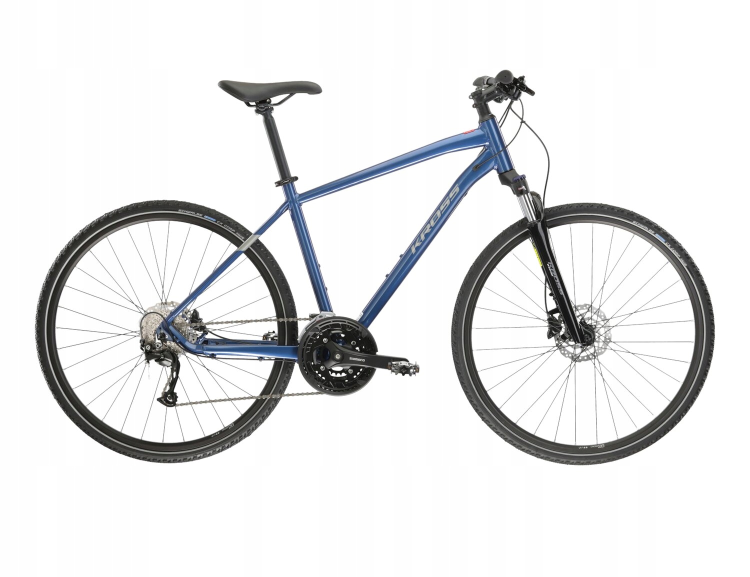 Rower Corssowy Kross Evado 6.0 Rama M-19CALI Niebieski