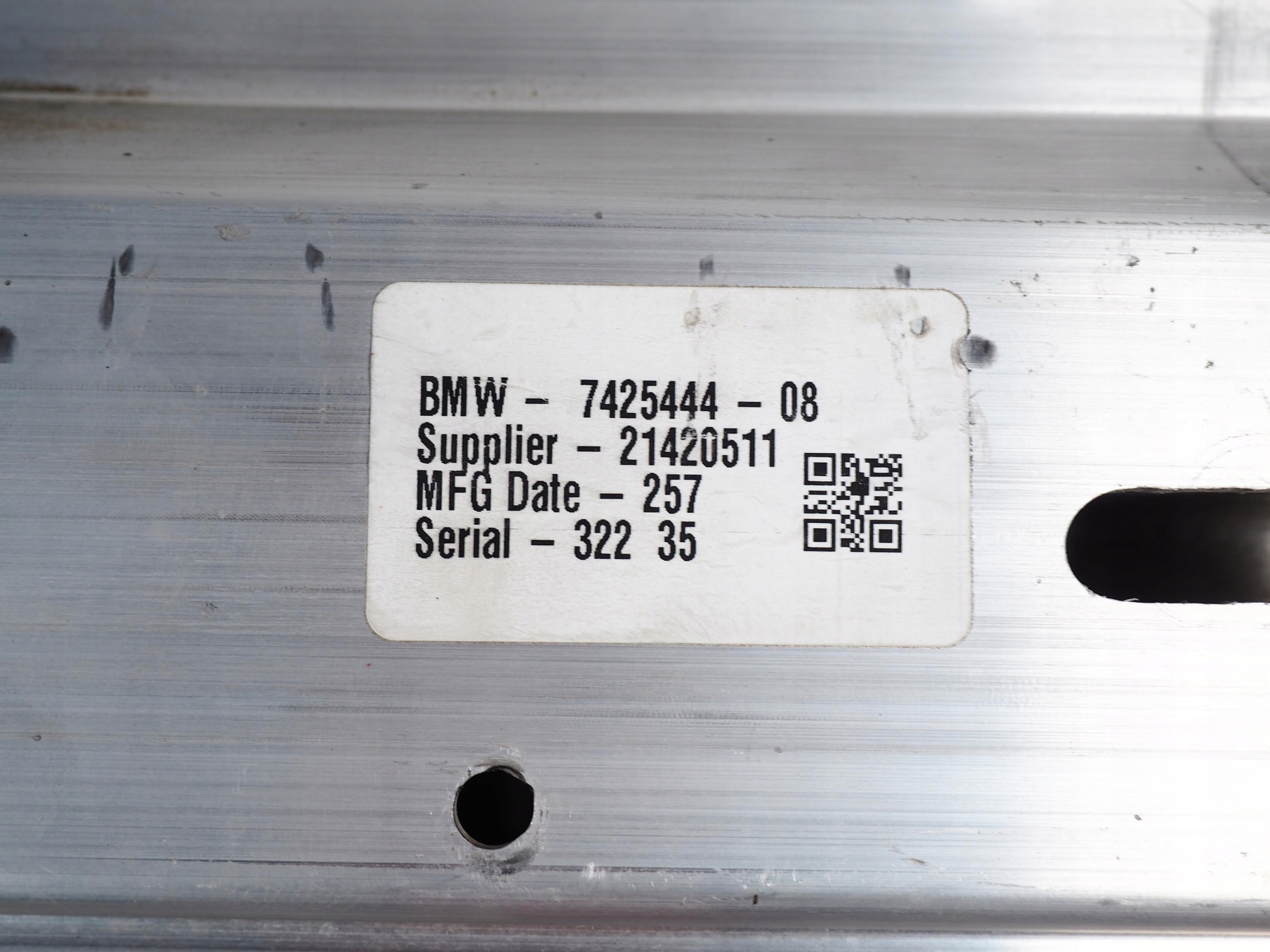 BELKA POD ZDERZAK TYŁ TYLNA BMW X7 G07 7425444 Typ samochodu Samochody osobowe