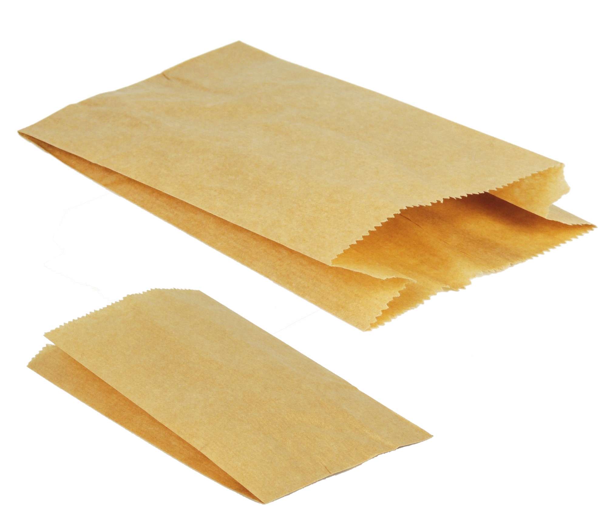 

Torebki fałdowe Brąz papierowa 120/50/210 1000szt