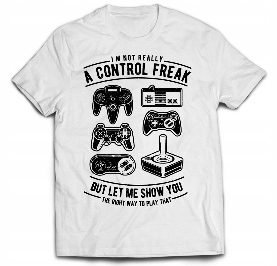 

Konsola Gamepad Retro Gamer Geek Nerd 11/12 Lat