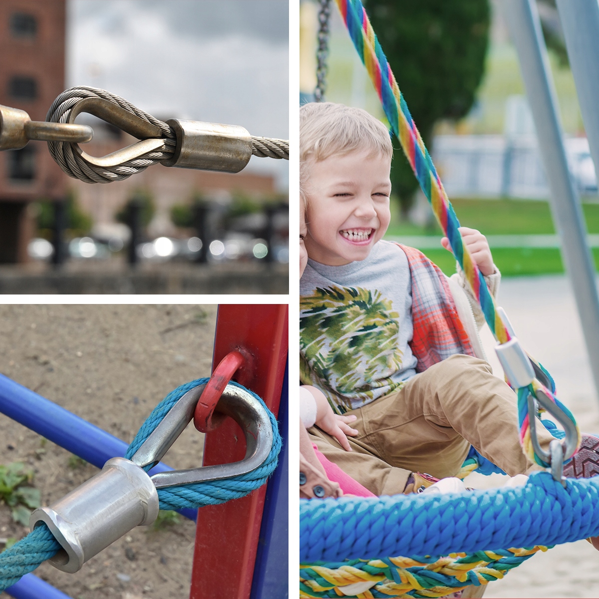 Kausza stalowa do lin 5mm stal nierdzewna 50 sztuk Rodzaj kausza