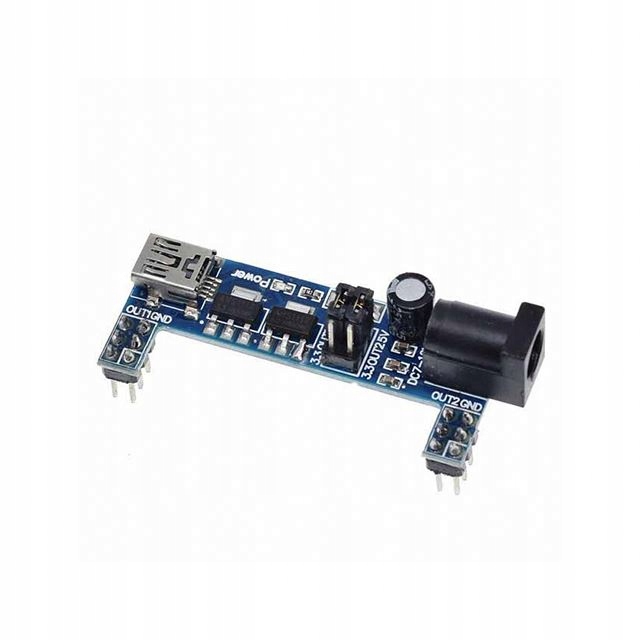 

MB102 Moduł zasilania 5V 3,3V Arduino