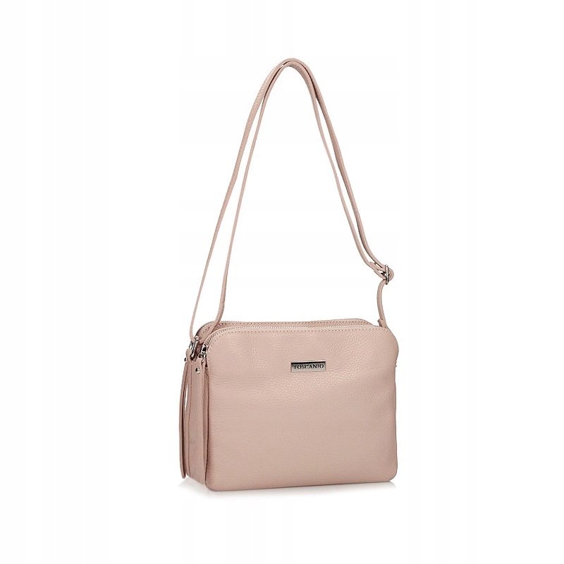 Klasická kabelka přes rameno Toscanio A242 růžová