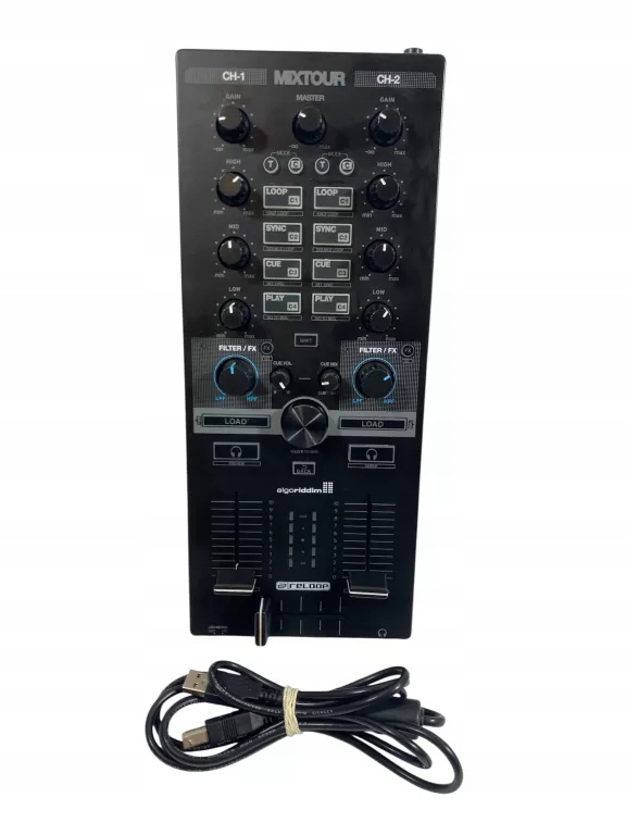 Mikser Reloop Mixtour 2 - kanałowy • Cena, Opinie - Allegro