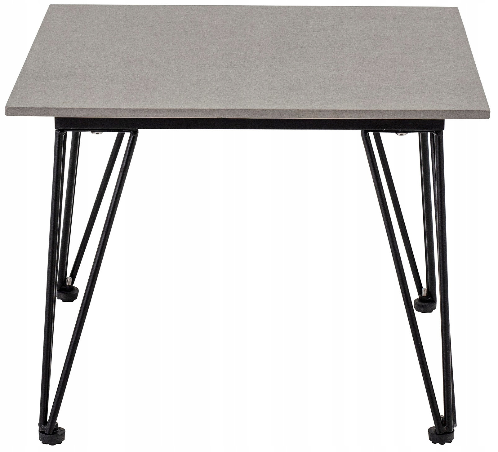 Bloomingville Mundo Záhradný konferenčný stolík s betónovou doskou 55 cm čierny