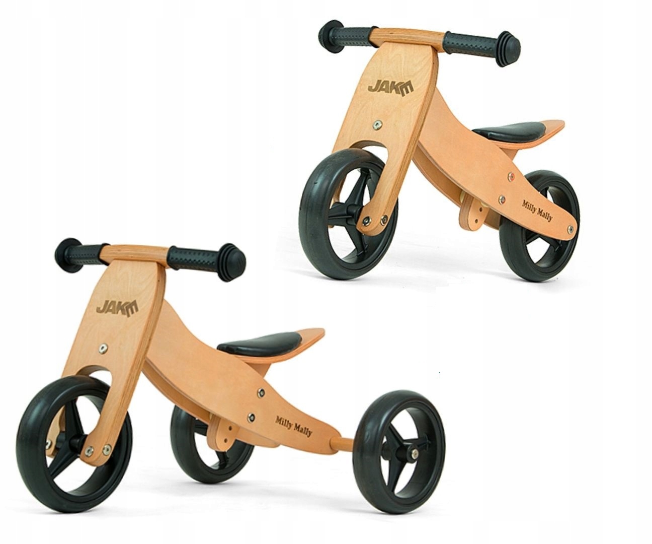 Rowerek Biegowy Trójkołowy Milly Mally Jake 2w1