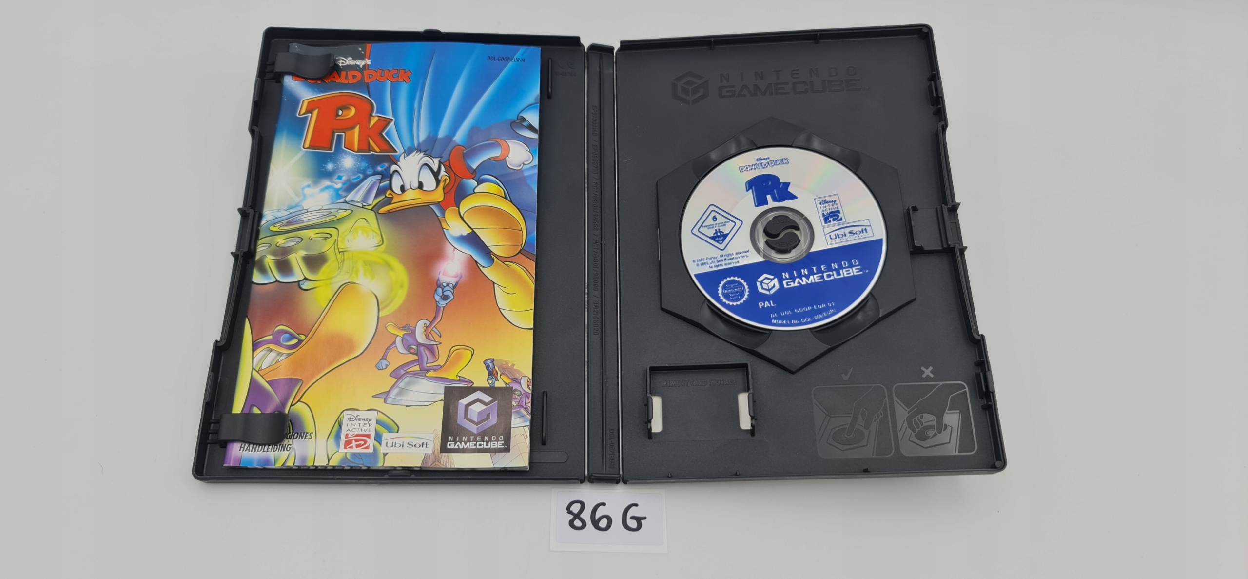 NINTENDO GAMECUBE DONALD DUCK PK Platforma Nintendo GameCube