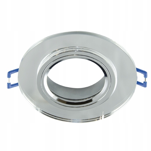 Oprawa oczko szklane PRZEZROCZYSTE SELENA OKRĄGŁA