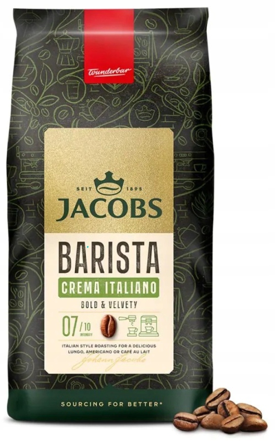 Levně Jacobs Barista Crema Italiano káva 1 kg