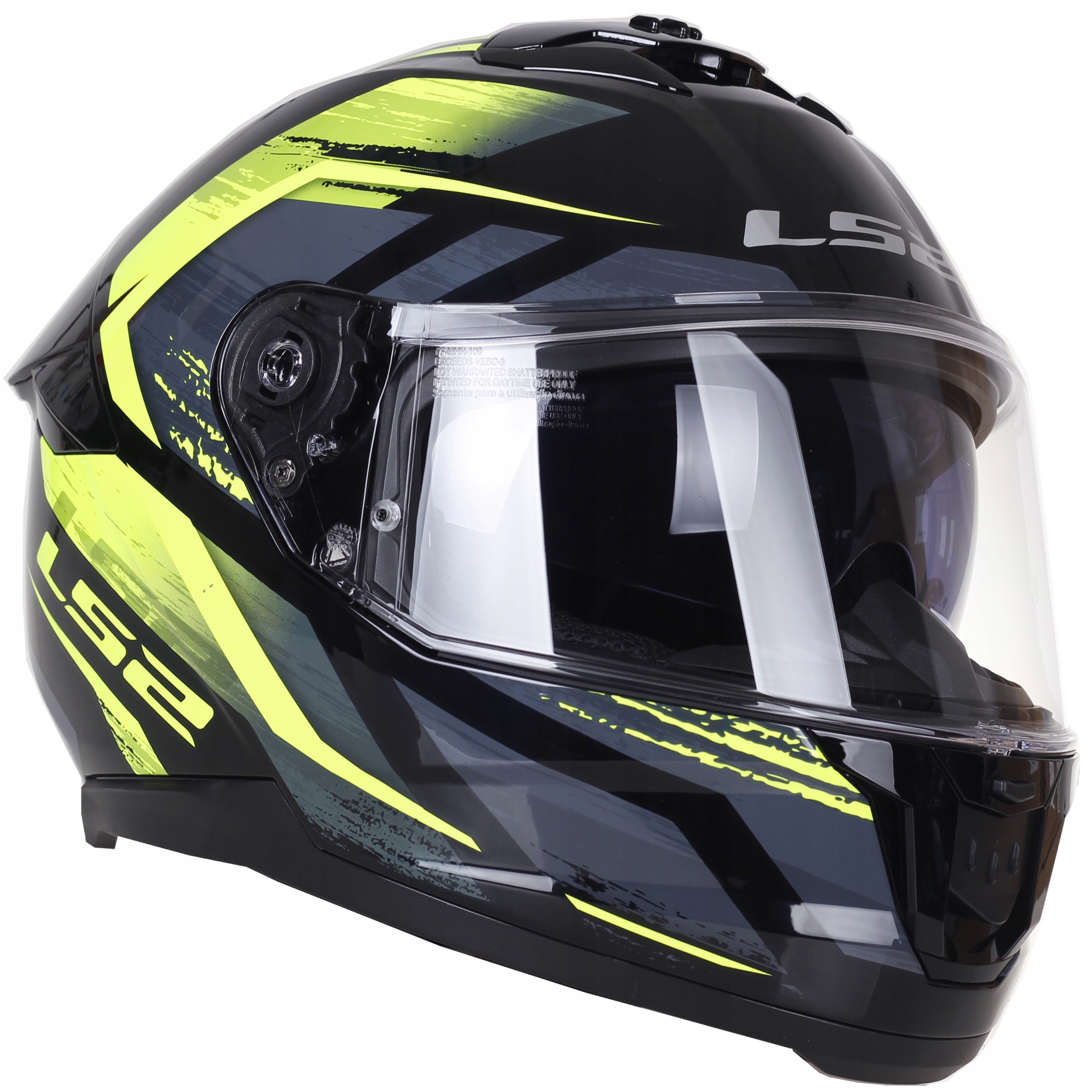 Motocyklová Prilba LS2 FF808 Streamii systém Pinlock blenda Fury fluo