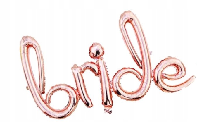 

Balon foliowy wieczór panieński Bride rose gold